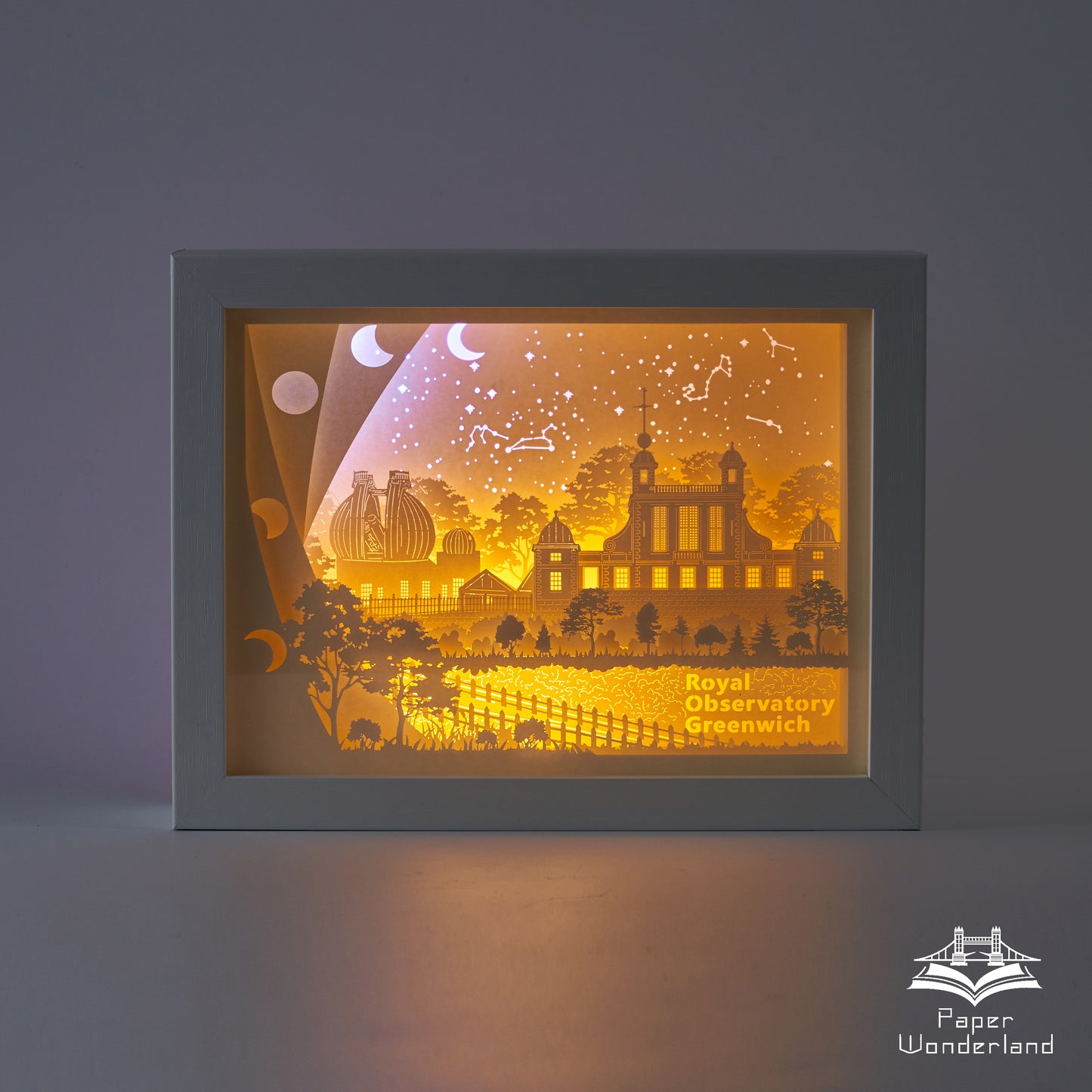 Paper Cut Light Box  Paper Carving Light Box-Royal observatory greenwich