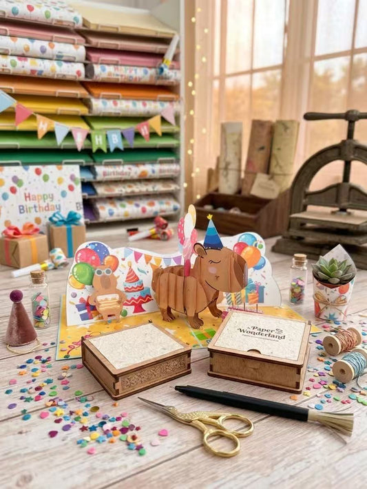 Capy Birthday Pop Up Card