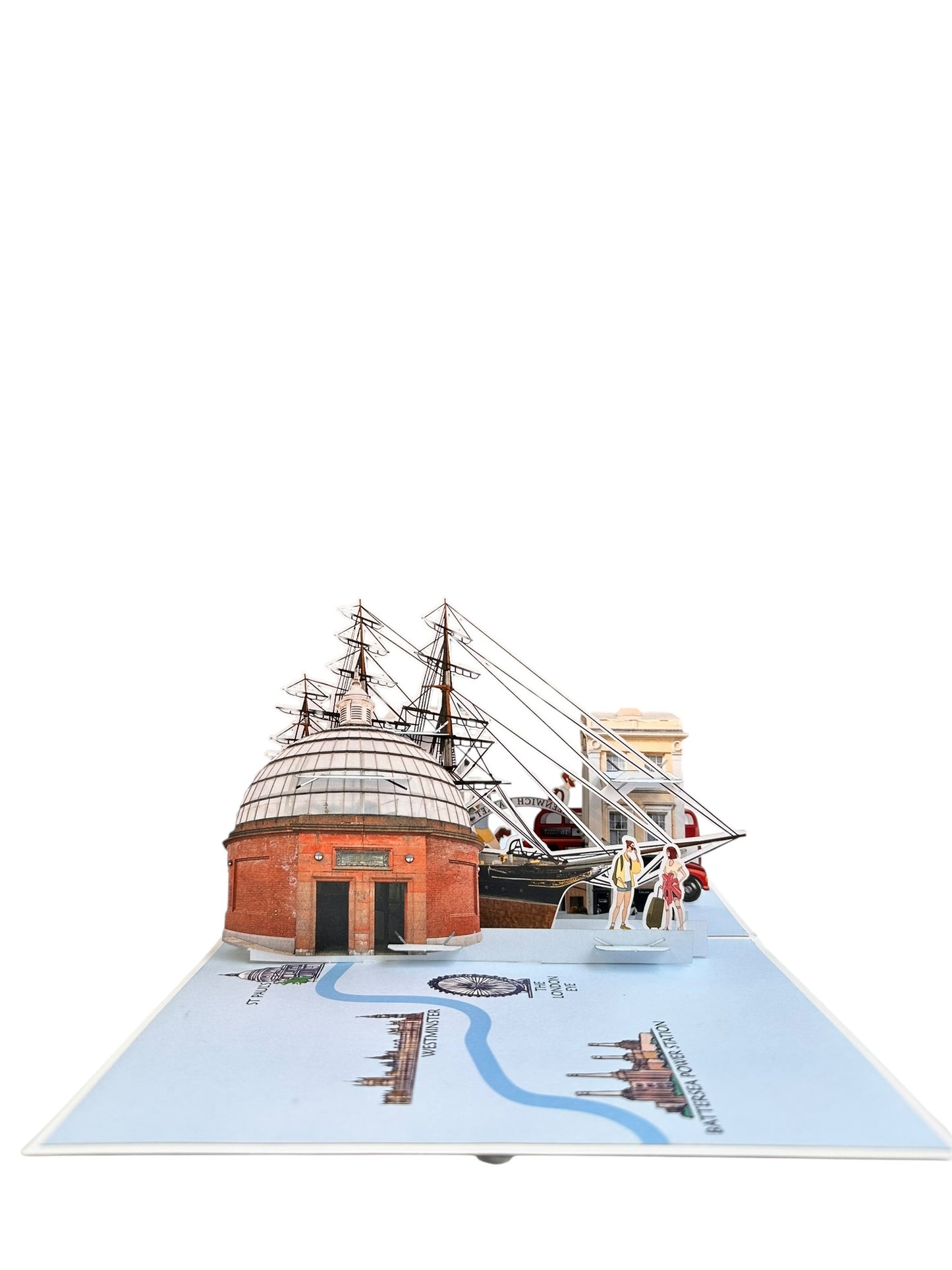 Greenwich market pop up card