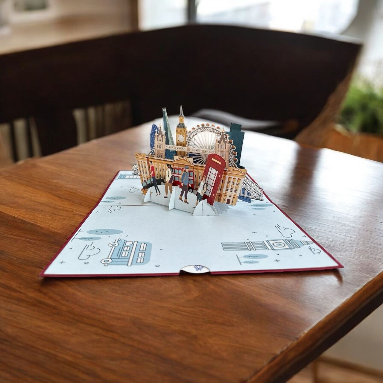 London skyline  Pop Up Card