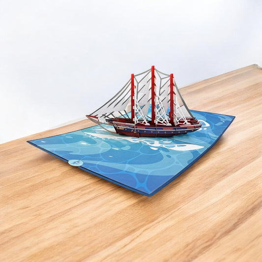 Cutty sark Pop Up Card