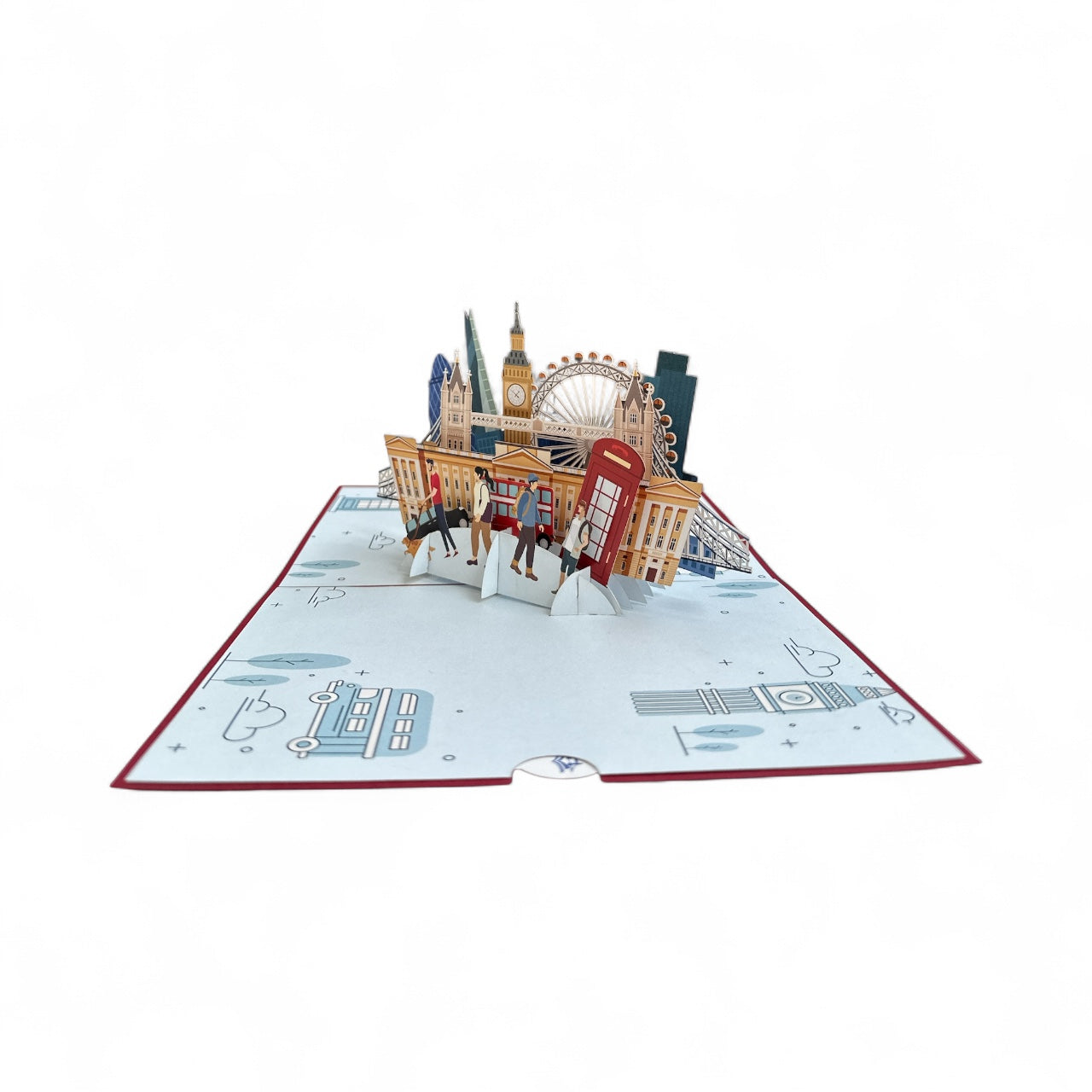 London skyline  Pop Up Card