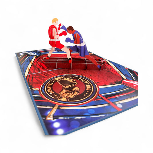 Boxing  Pop Up Card