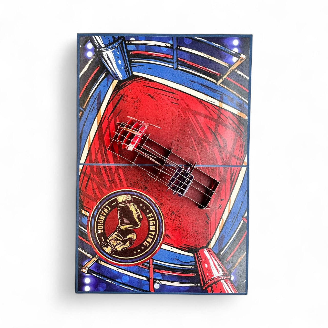 Boxing  Pop Up Card