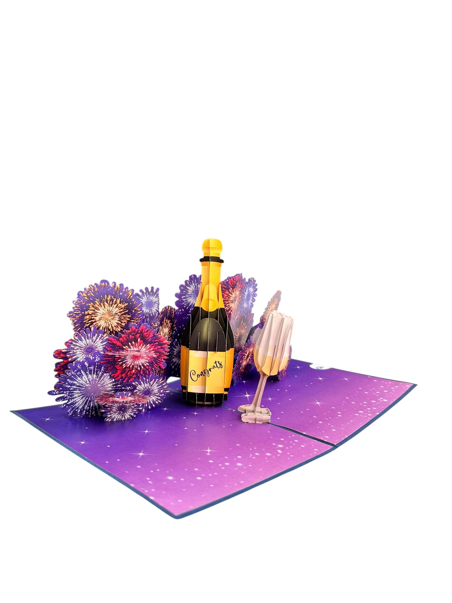 Champagn congrats Pop Up