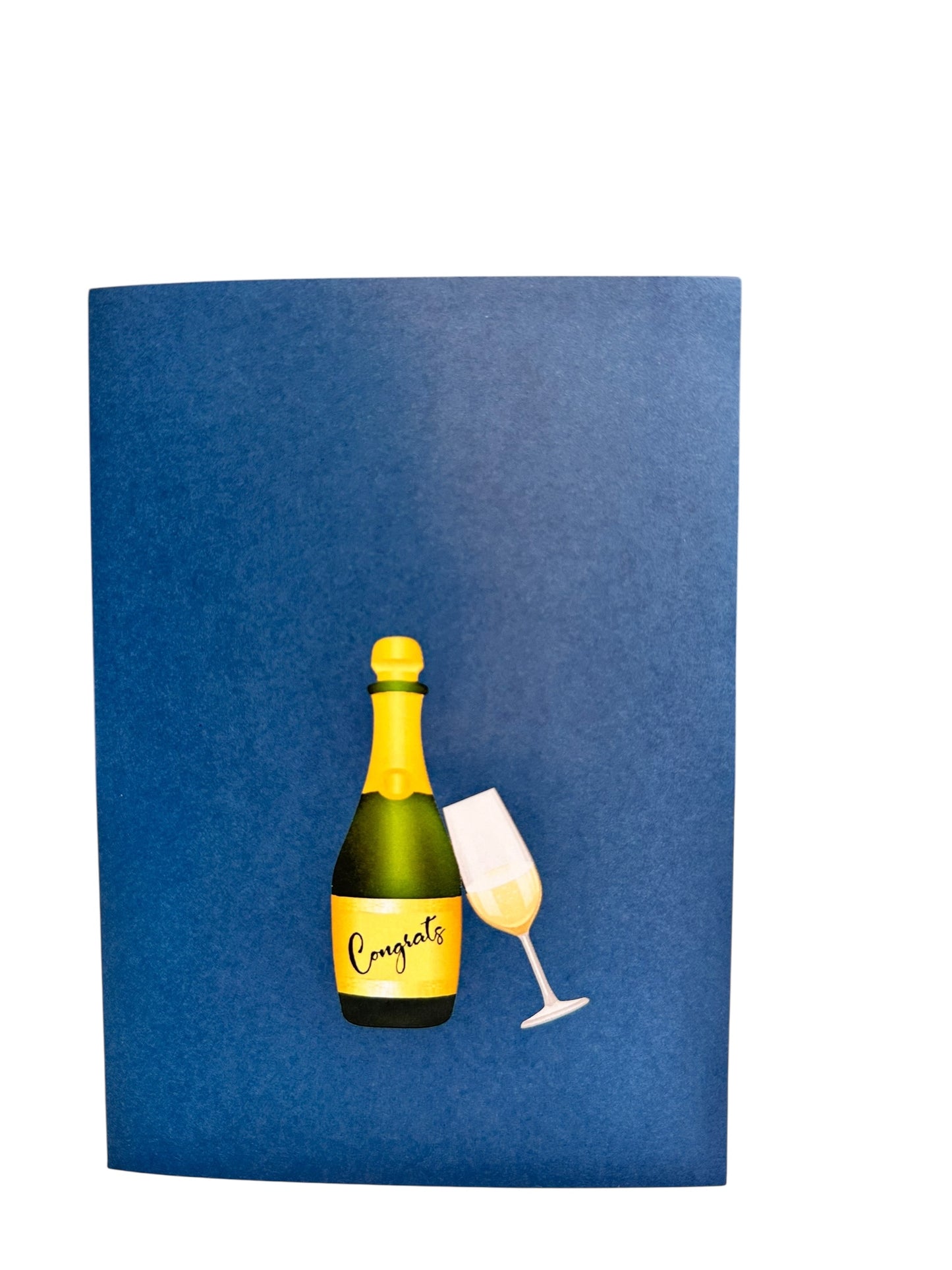 Champagn congrats Pop Up