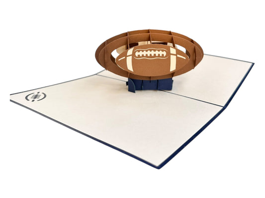 Rugby Pop Up Card
