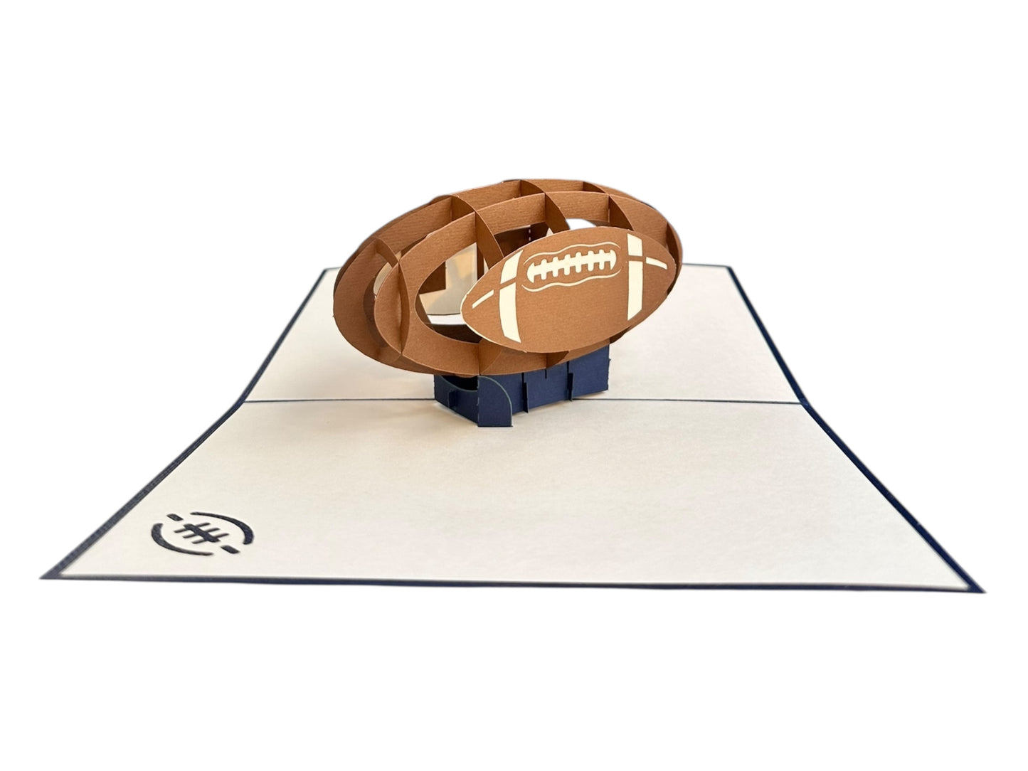 Rugby Pop Up Card