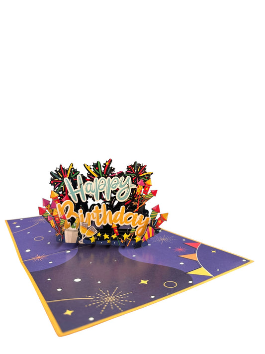Happy Birthday Pop Up Card