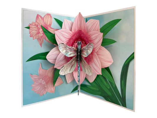 Dragonfly pop up card