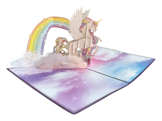 Unicorn  Pop Up Card