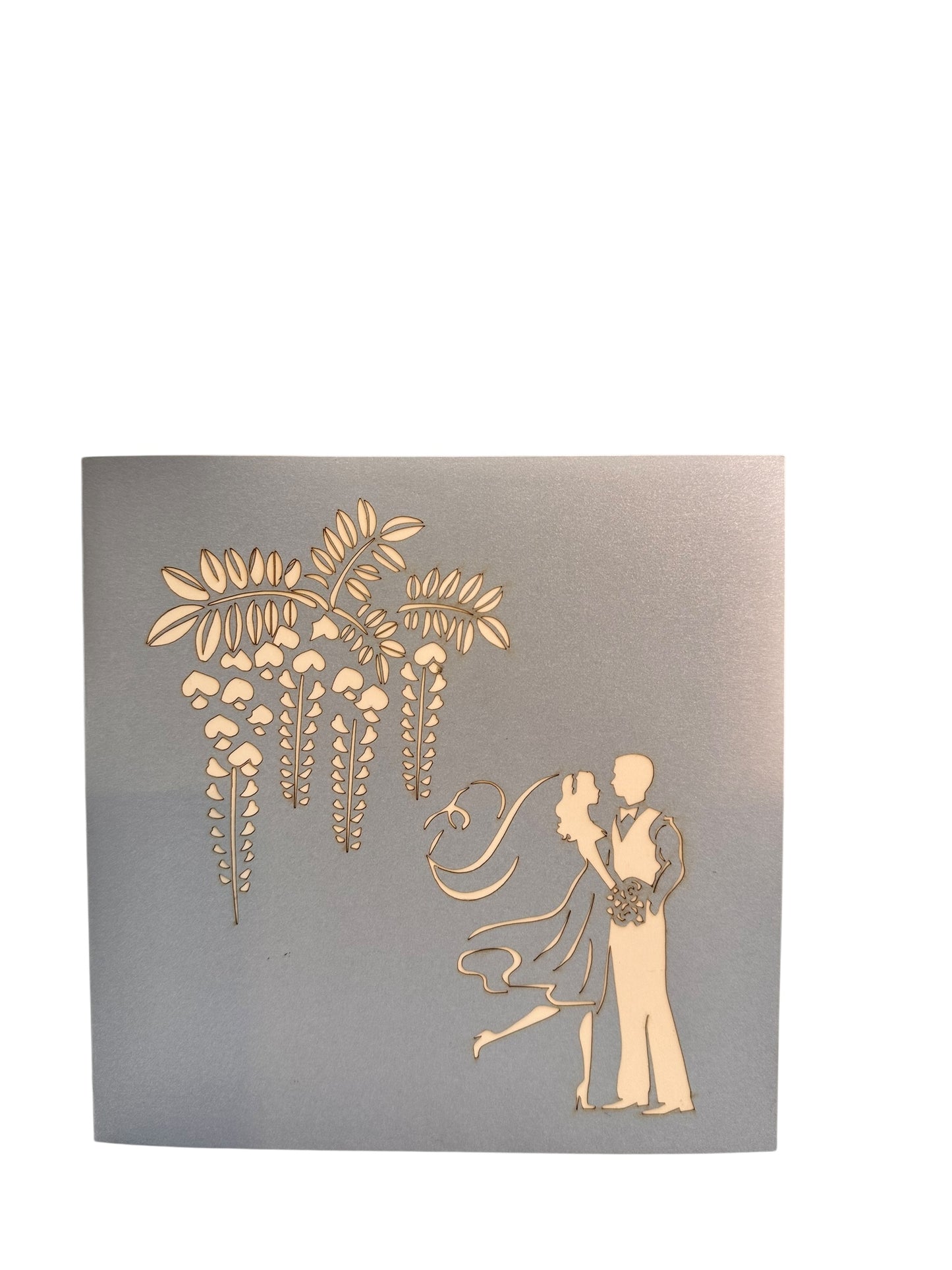 Wedding  pop up card