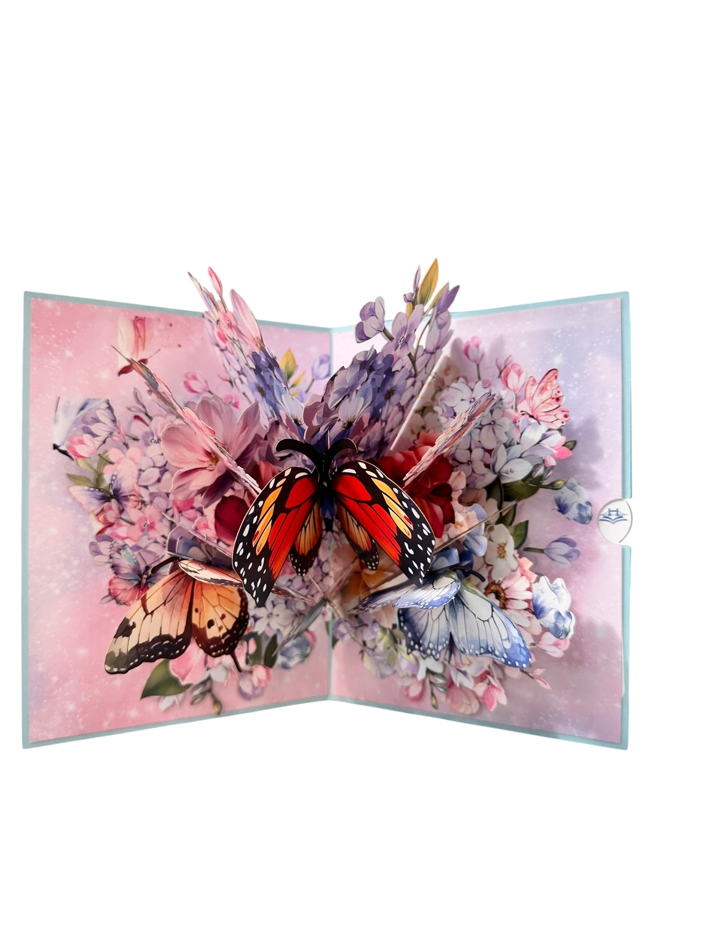 3D butterfly Pop Up card