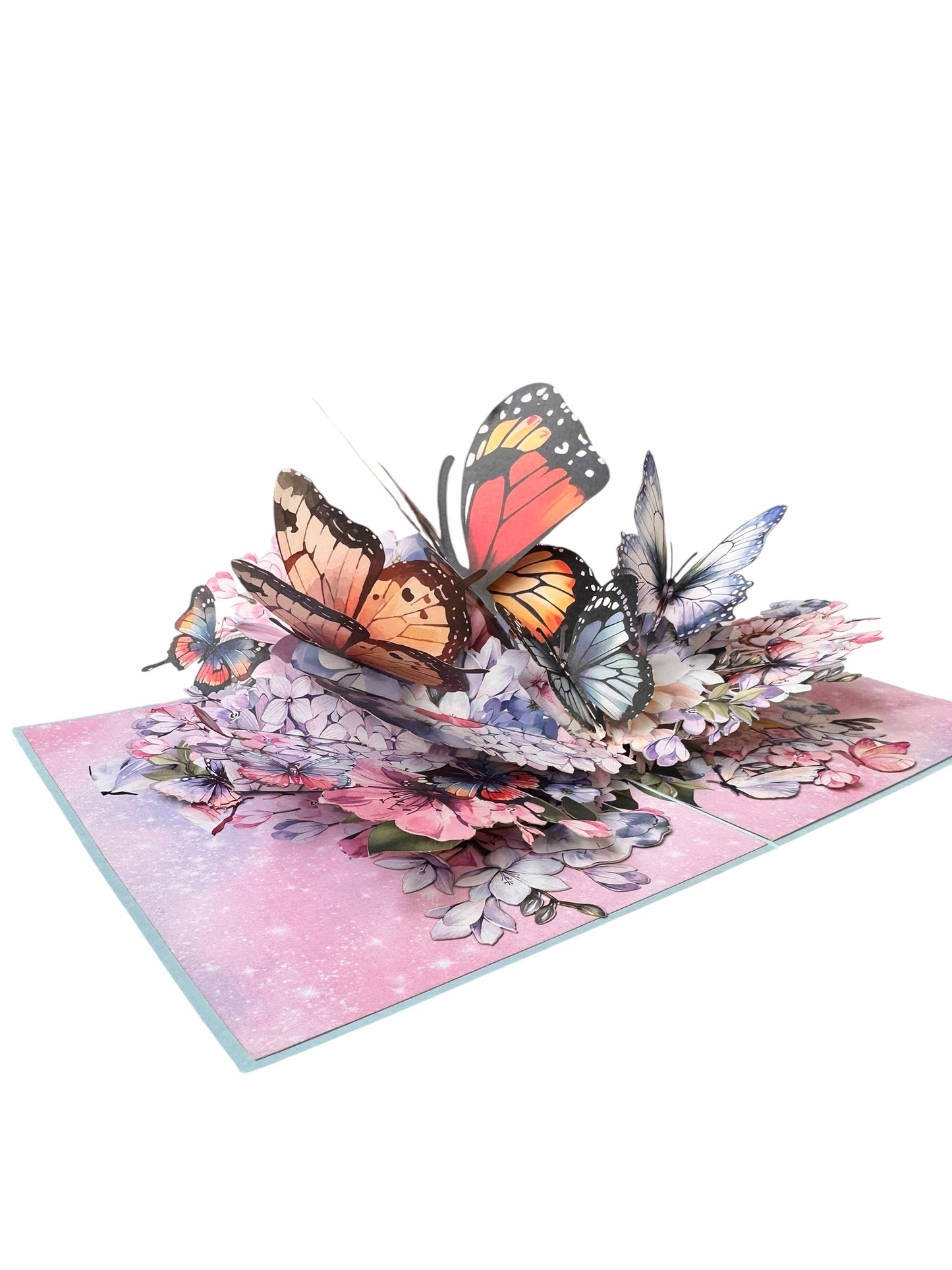 3D butterfly Pop Up card