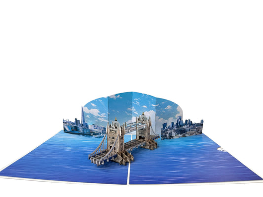 3D Tower bridge  Pop Up Card