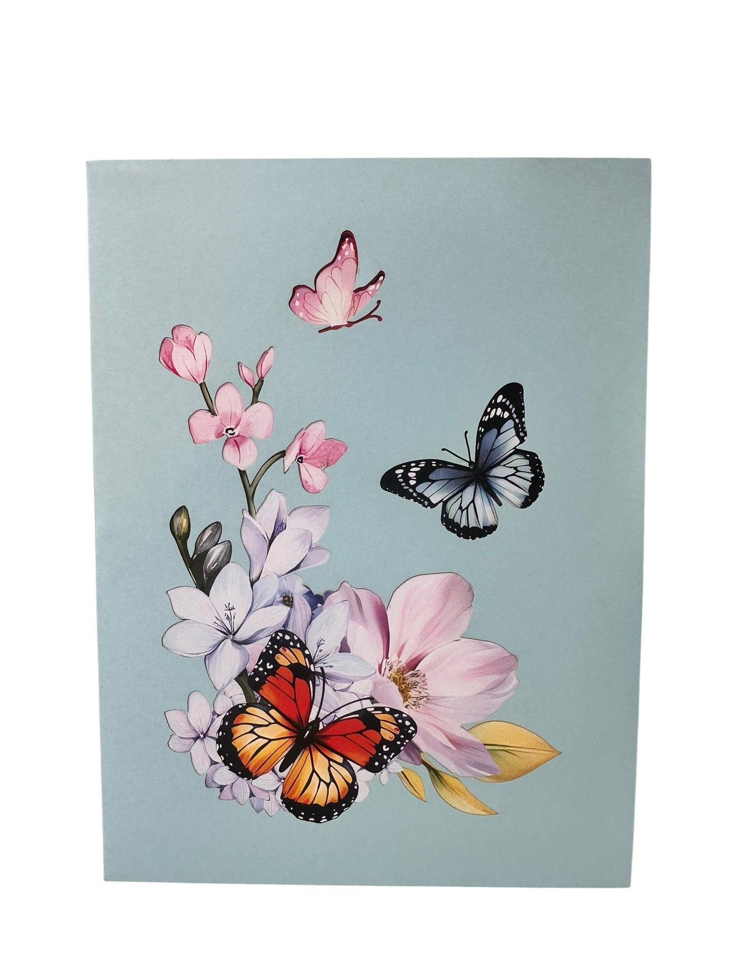 3D butterfly Pop Up card
