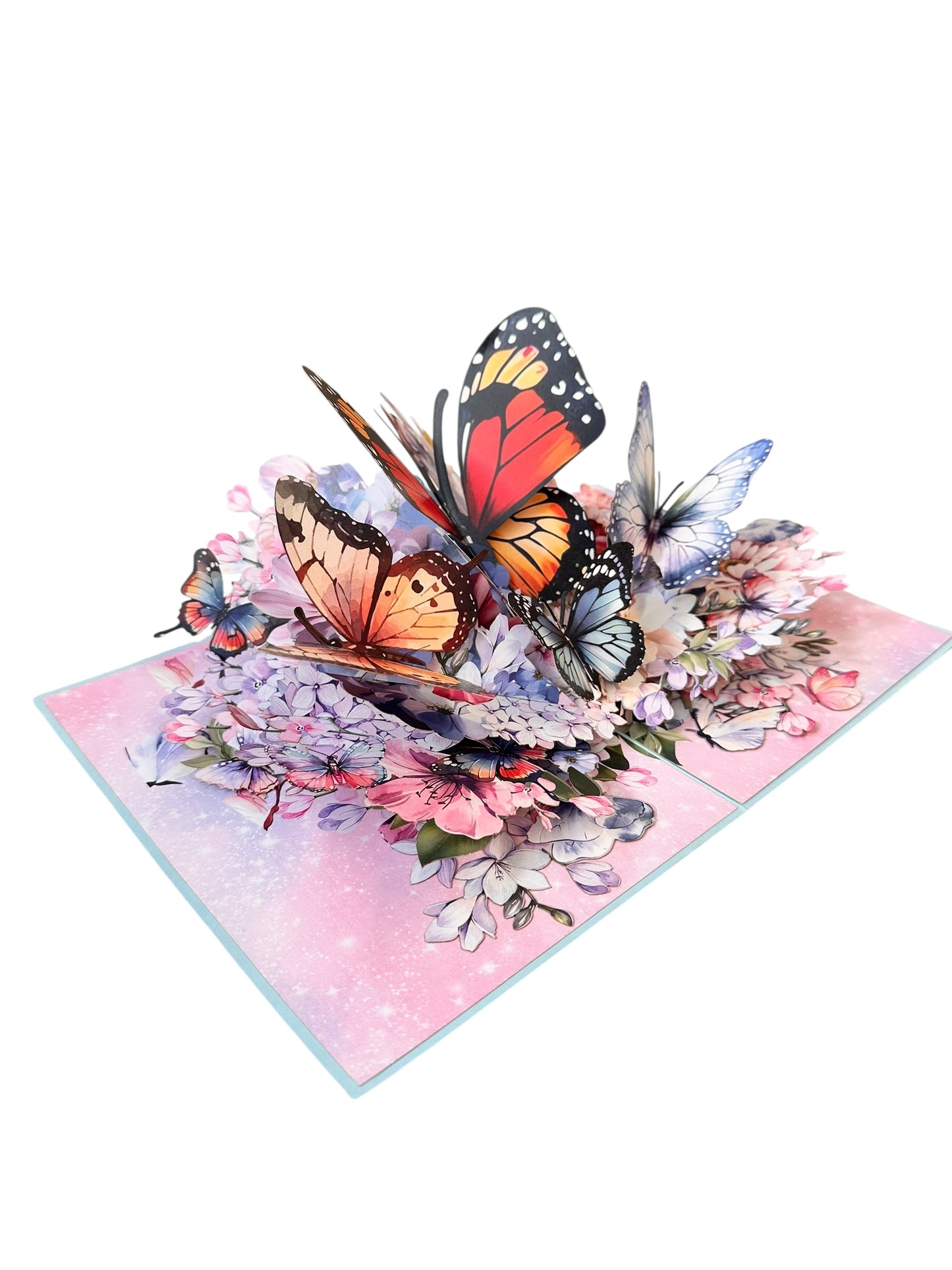 3D butterfly Pop Up card