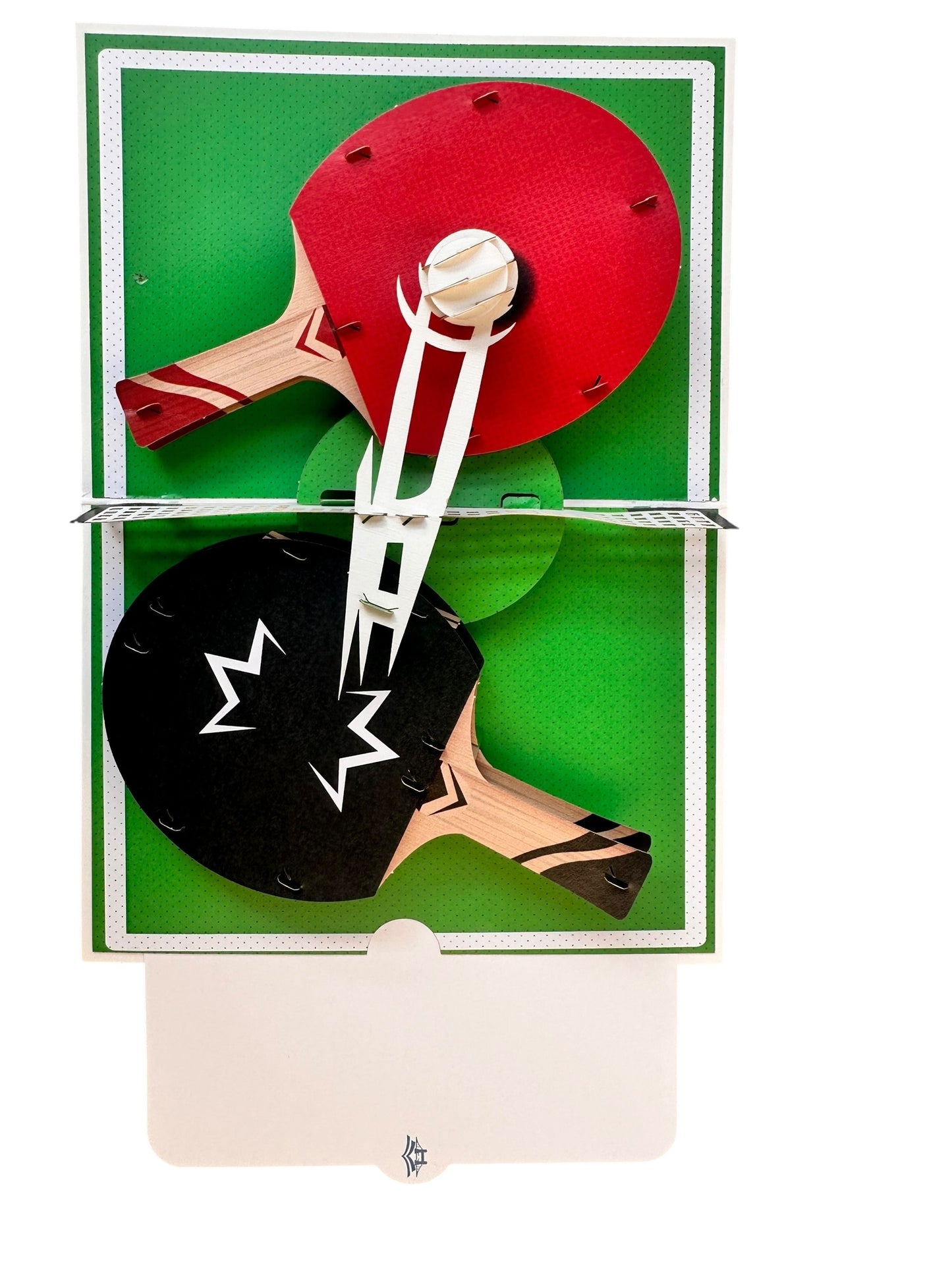 Table teenis Pop Up Card