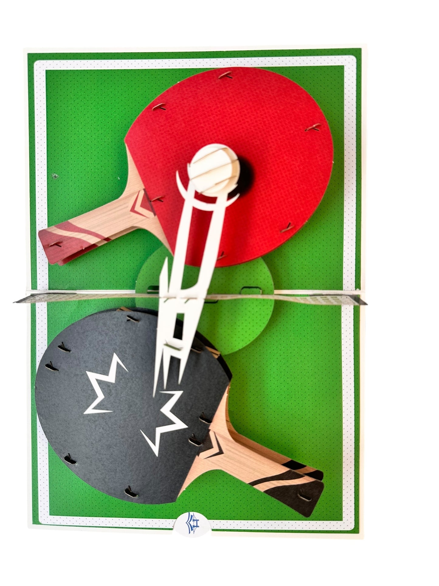 Table teenis Pop Up Card