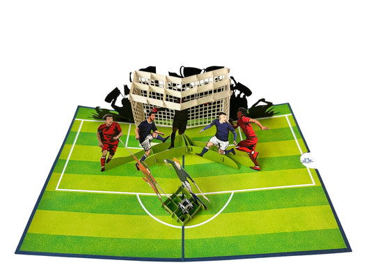 football  Pop Up Card