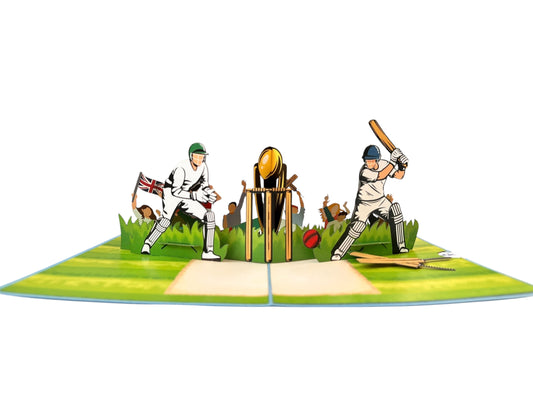 Cricket  Pop Up Card