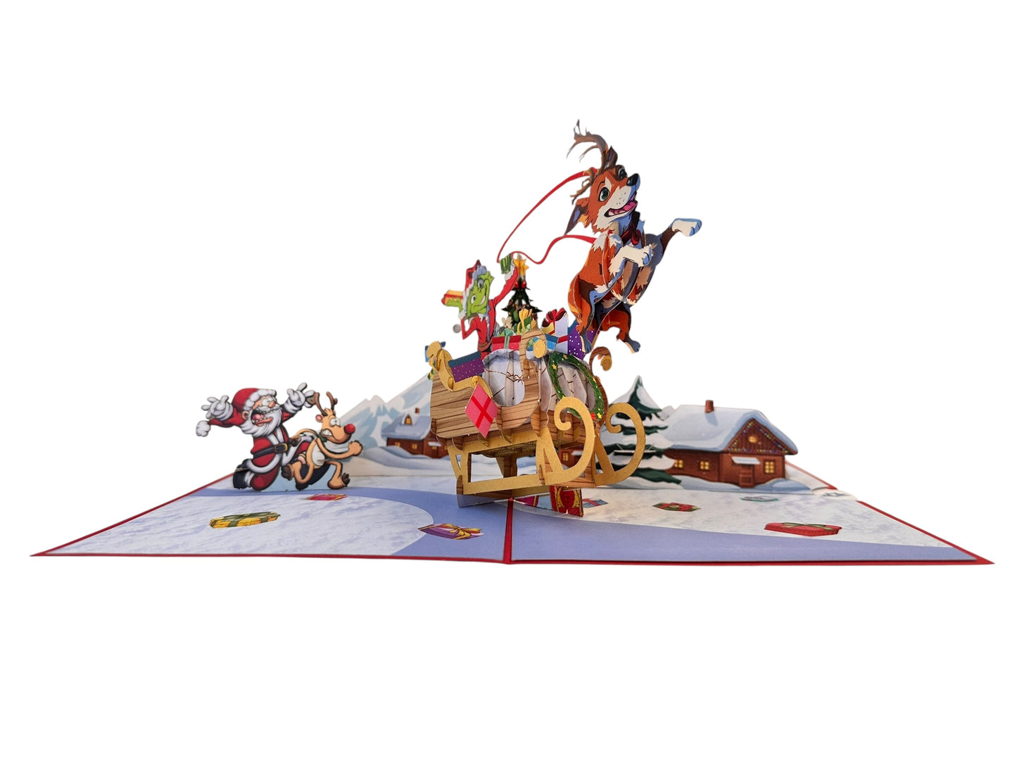 The Grinch  Christmas Pop Up Card