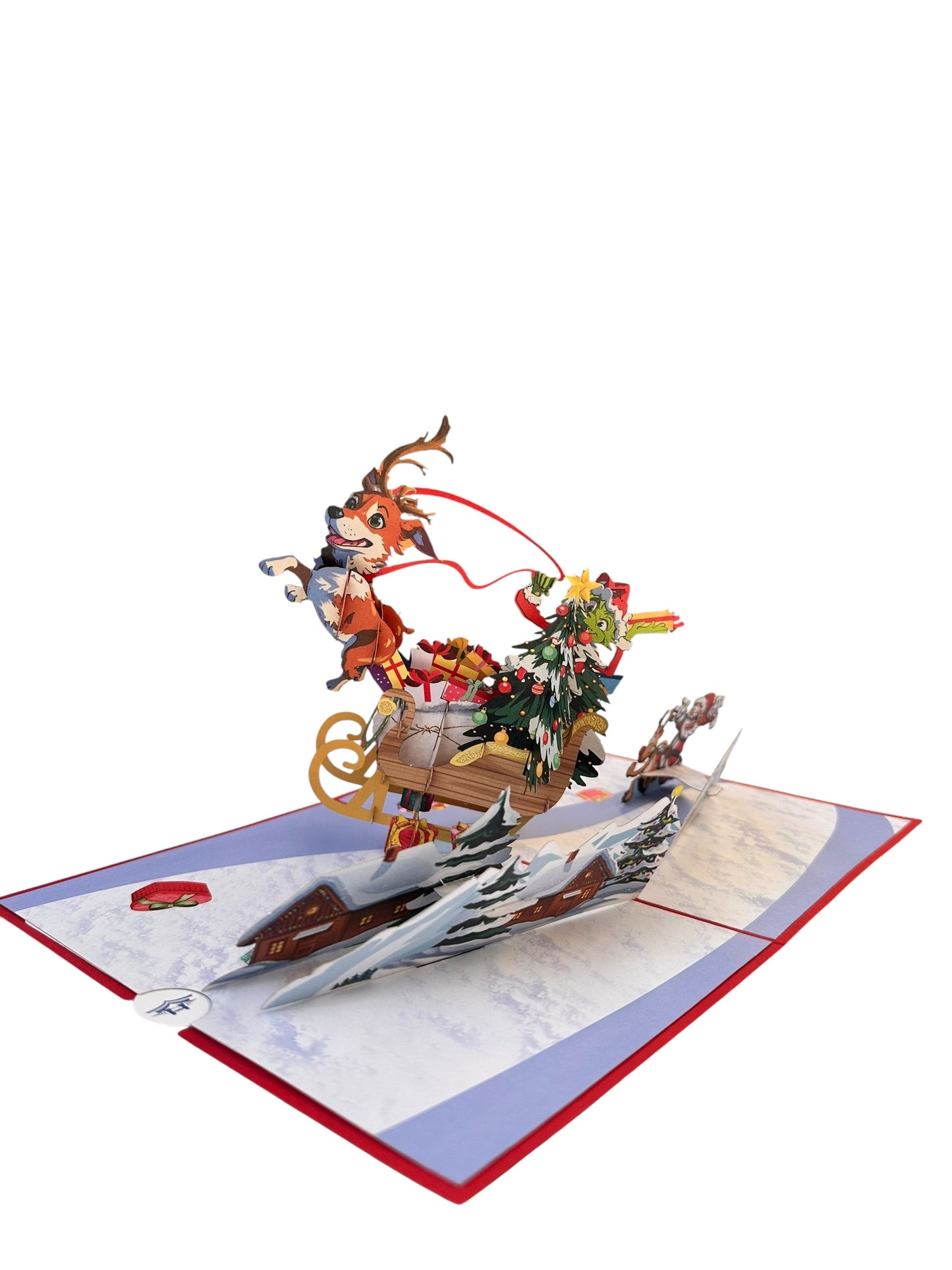 The Grinch  Christmas Pop Up Card