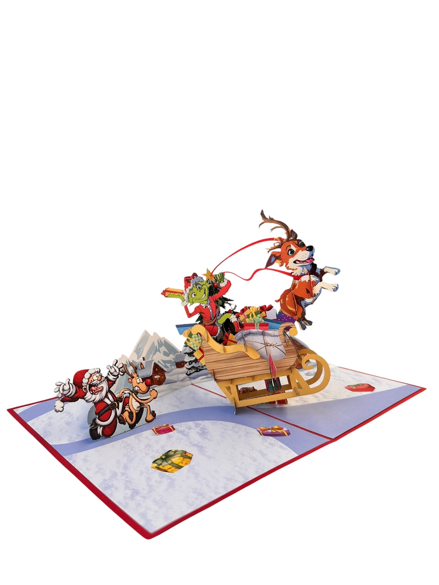 The Grinch  Christmas Pop Up Card