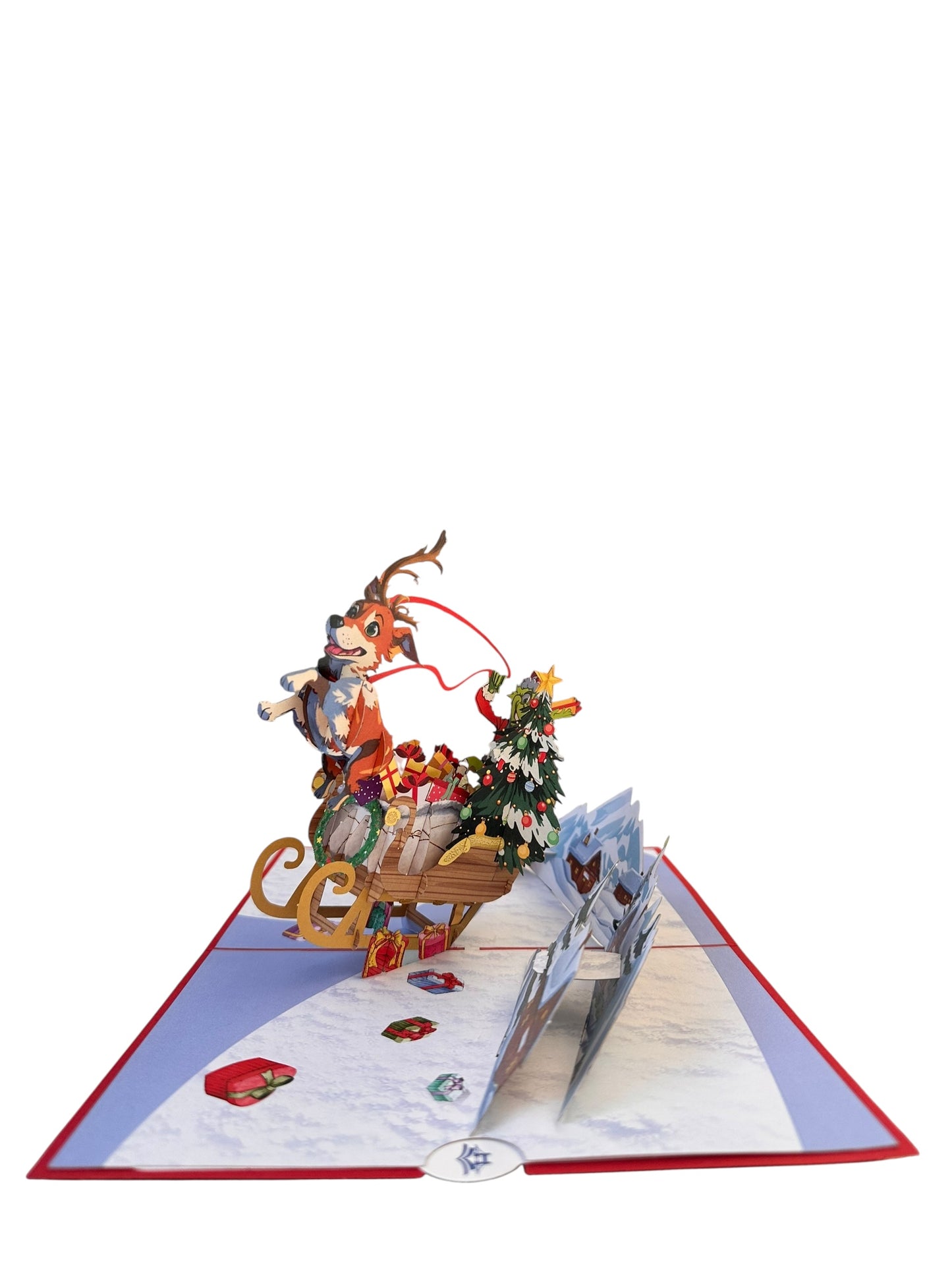 The Grinch  Christmas Pop Up Card