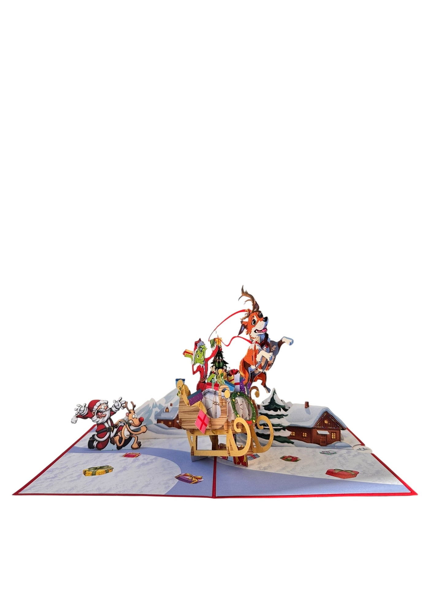 The Grinch  Christmas Pop Up Card