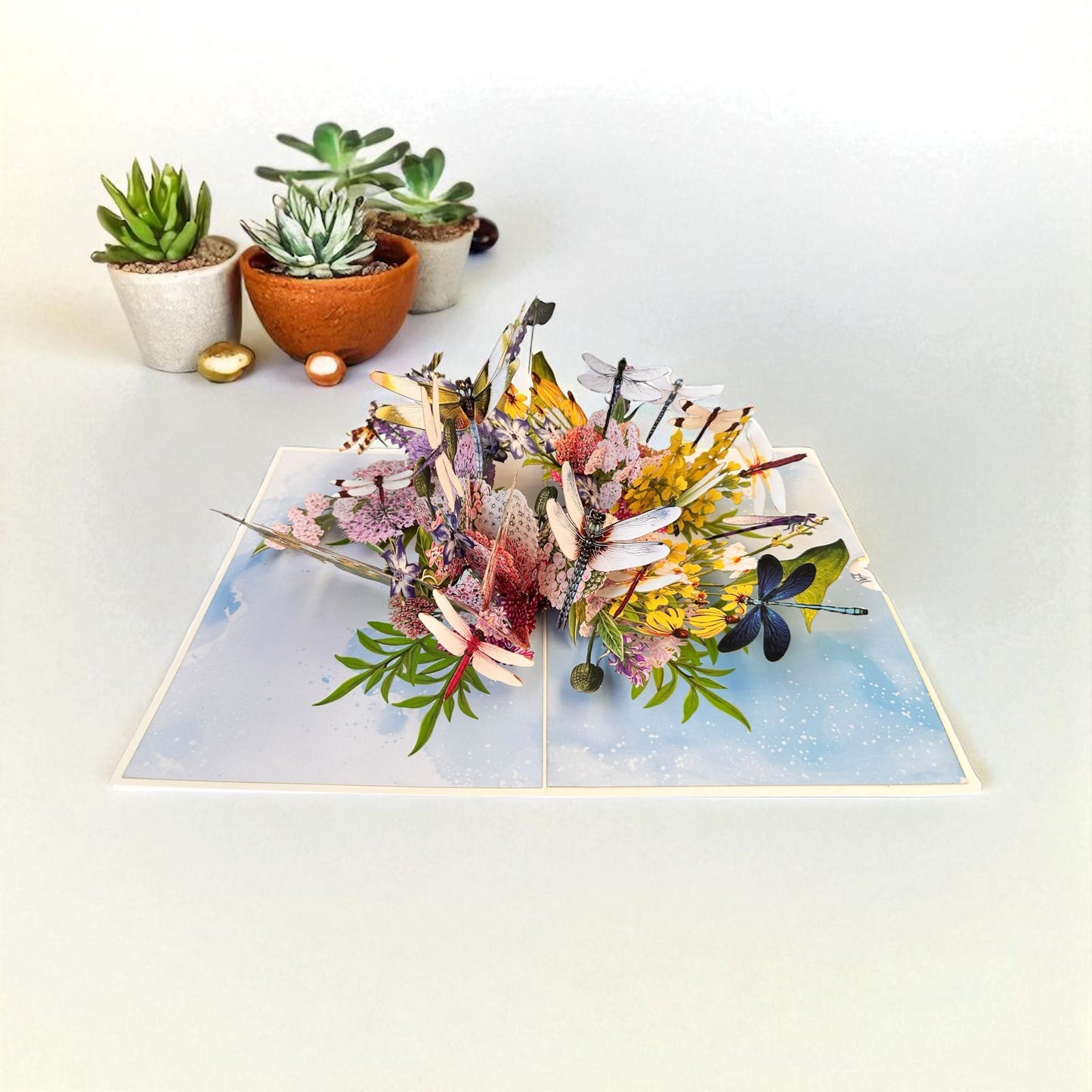 Dragonfly pop up card