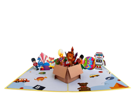 Happy  Birthday for him Pop-Up Card