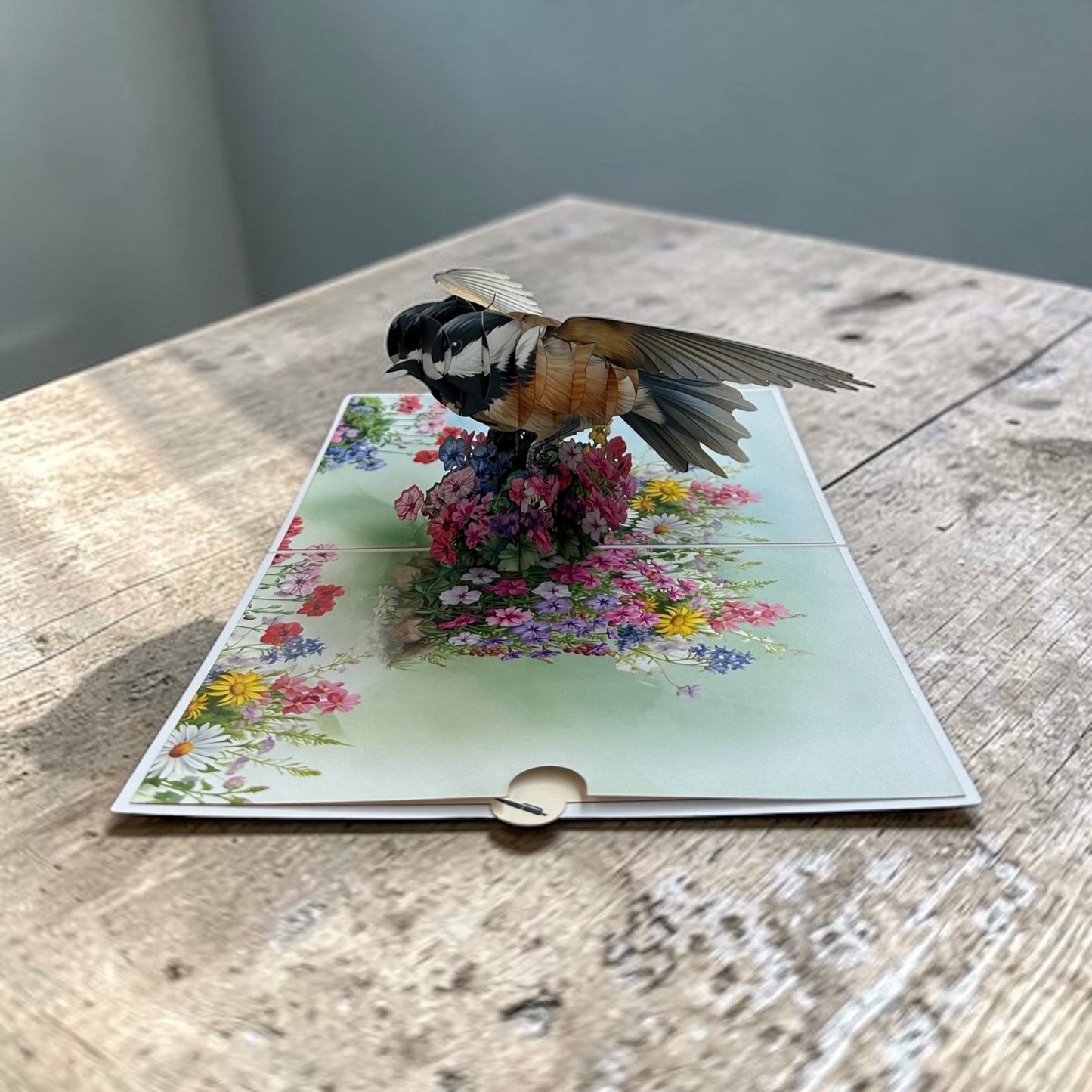 Chickadee Pop Up Card