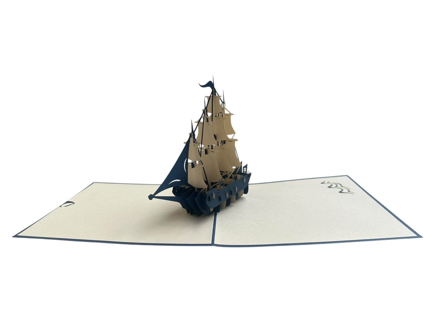 Ship  Pop Up Card