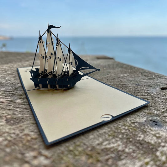 Ship  Pop Up Card