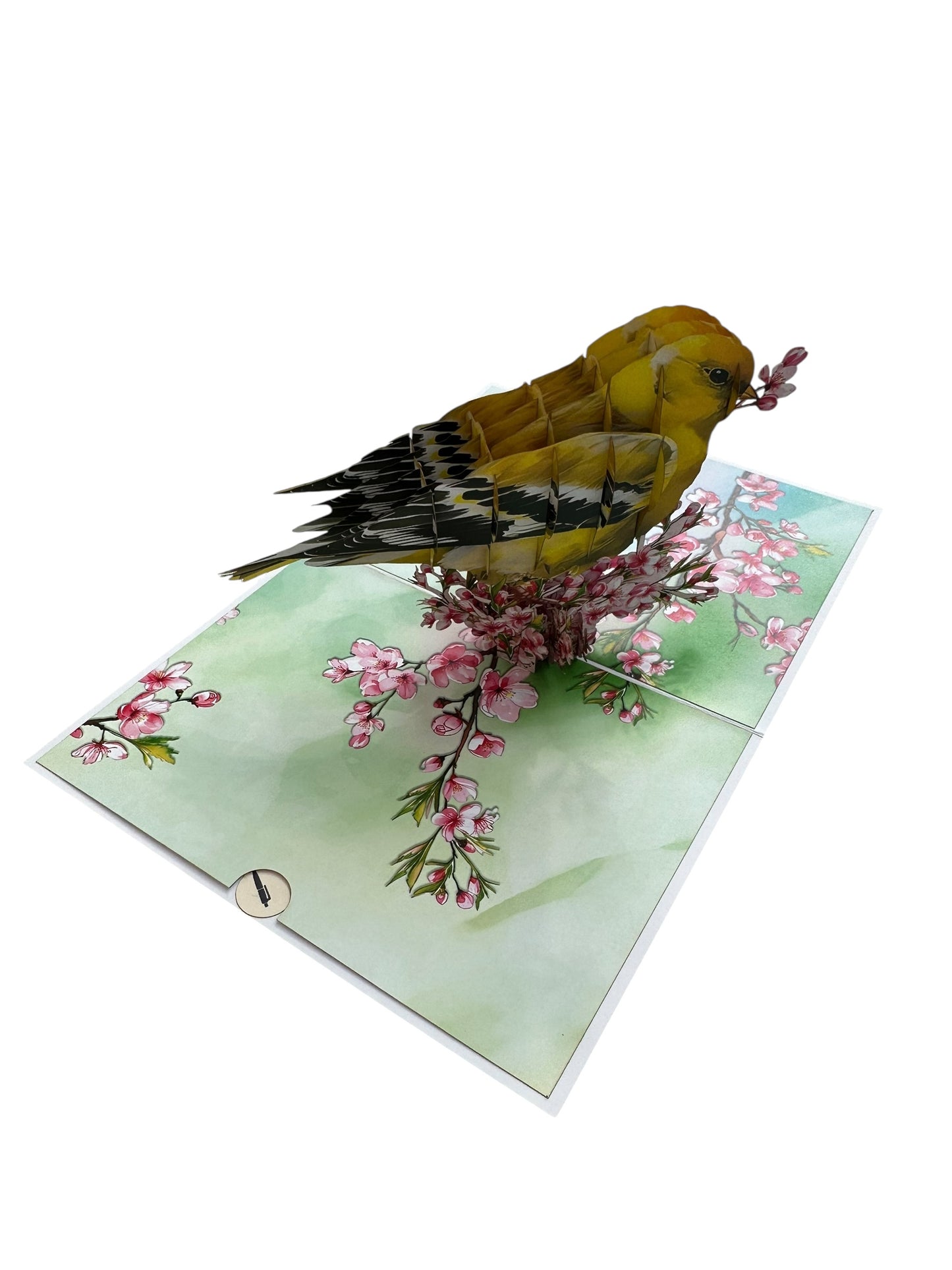 American Goldfinch  Pop Up Card