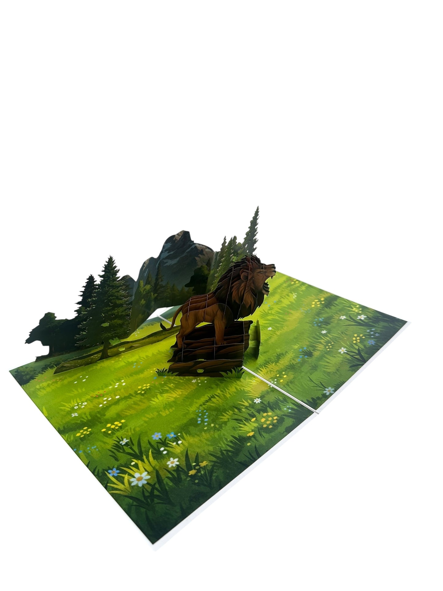 Keep Calm and Roar  Pop Up Card