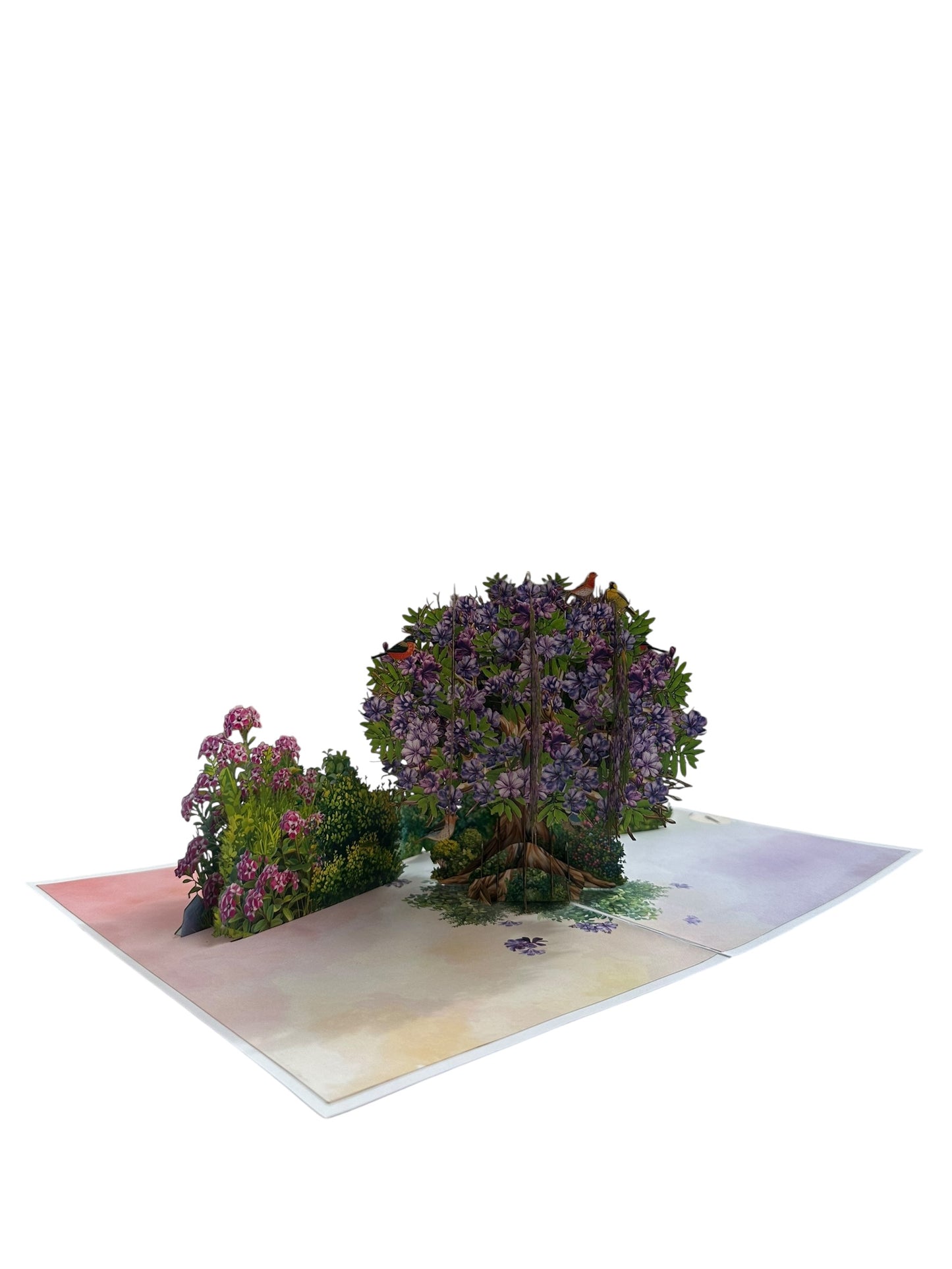 Jacaranda Tree Pop Up Card
