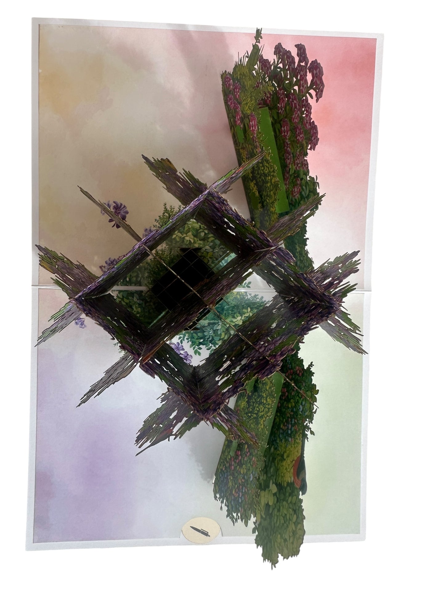 Jacaranda Tree Pop Up Card