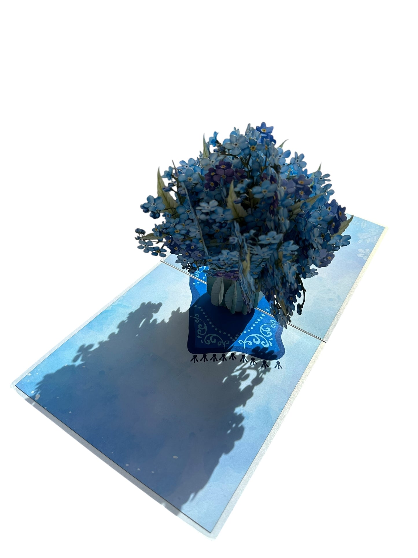 Orchid Harmony  Pop Up Card