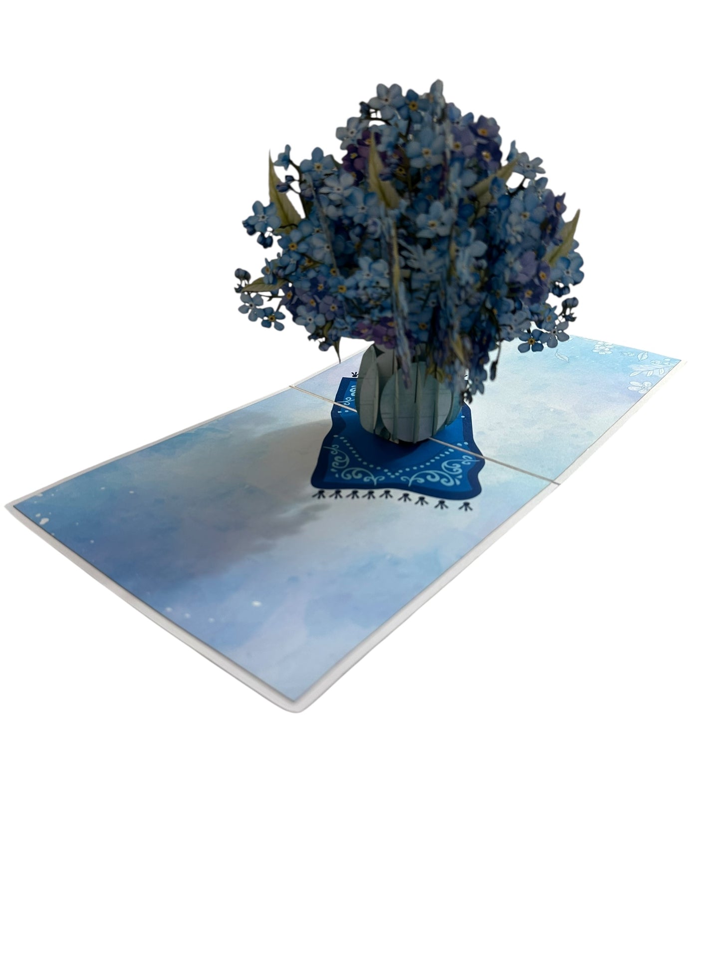 Orchid Harmony  Pop Up Card