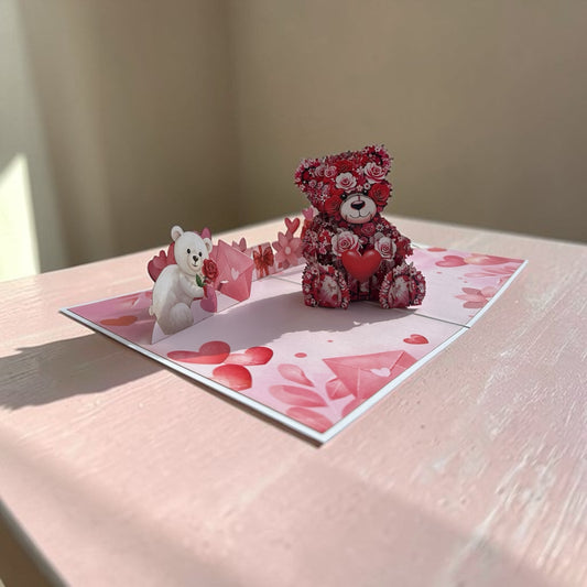 Teddy Bear  Pop Up Card