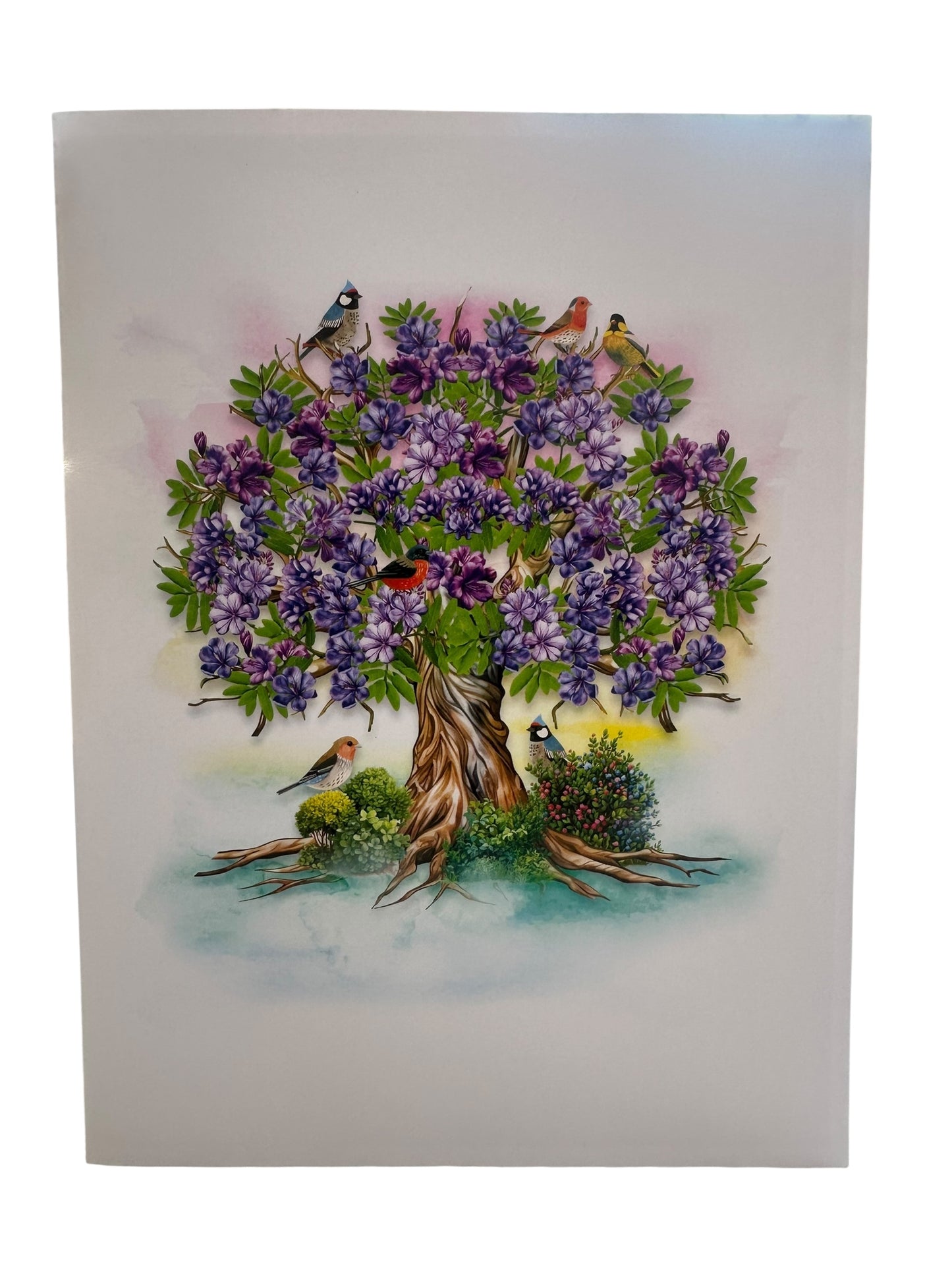 Jacaranda Tree Pop Up Card
