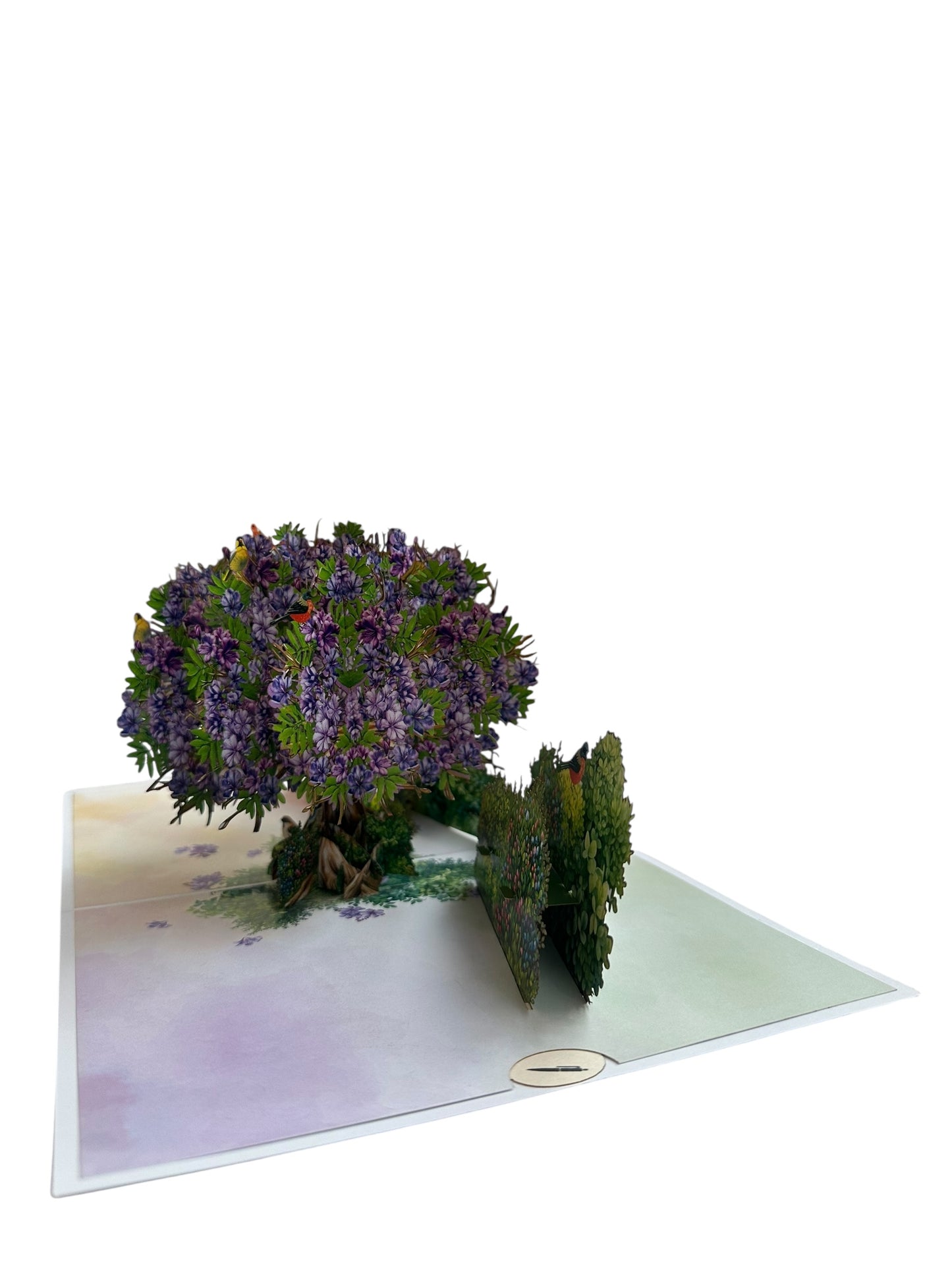 Jacaranda Tree Pop Up Card