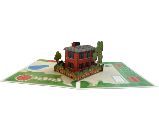New Home  Pop Up Card