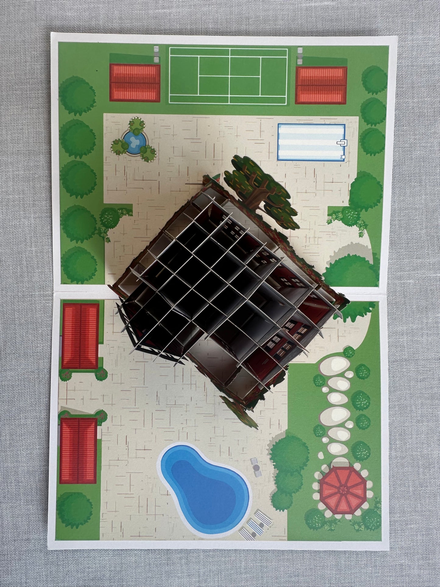 New Home  Pop Up Card