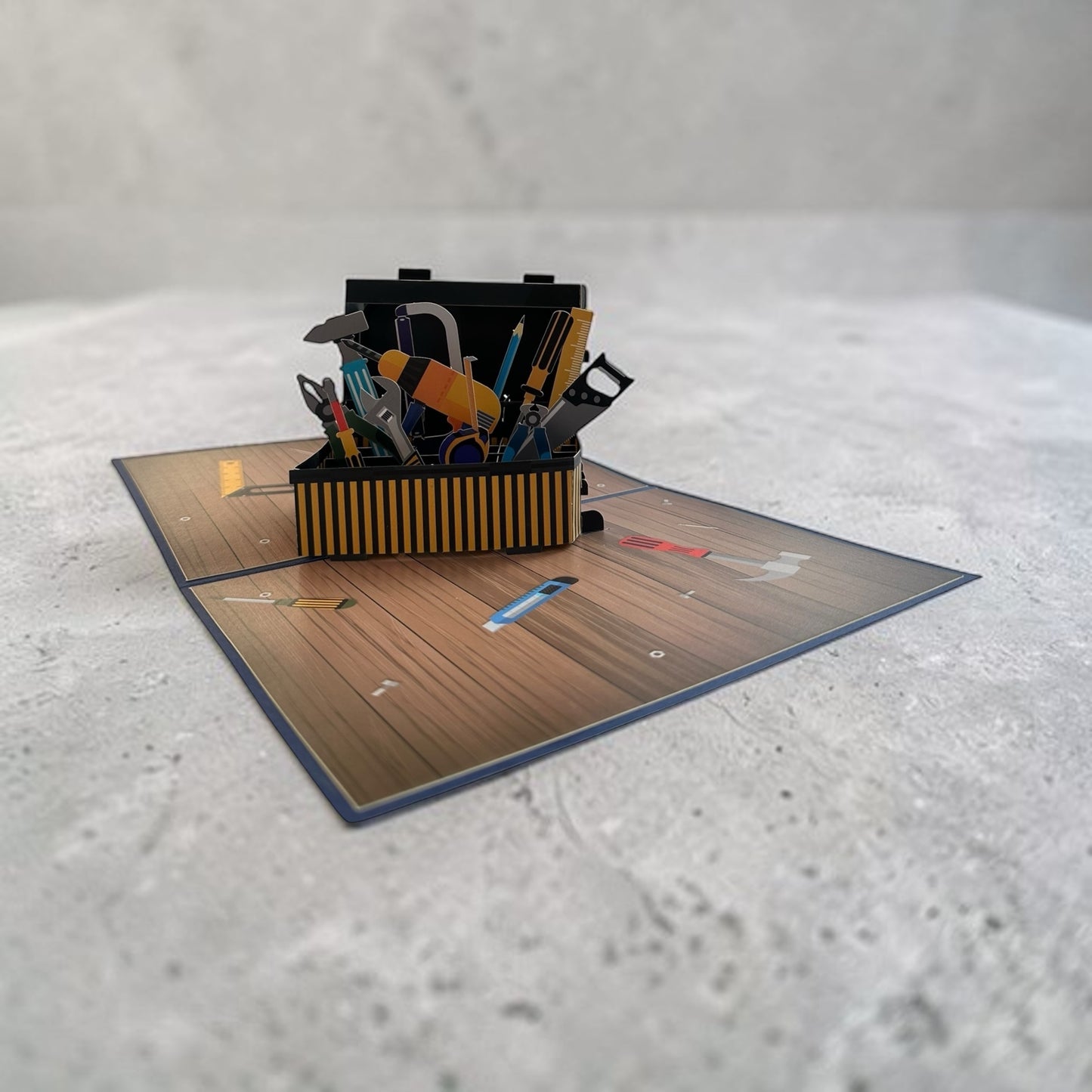 Tools box  Pop Up Card