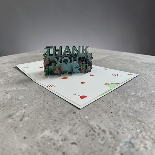 Thank You Pop Up Card