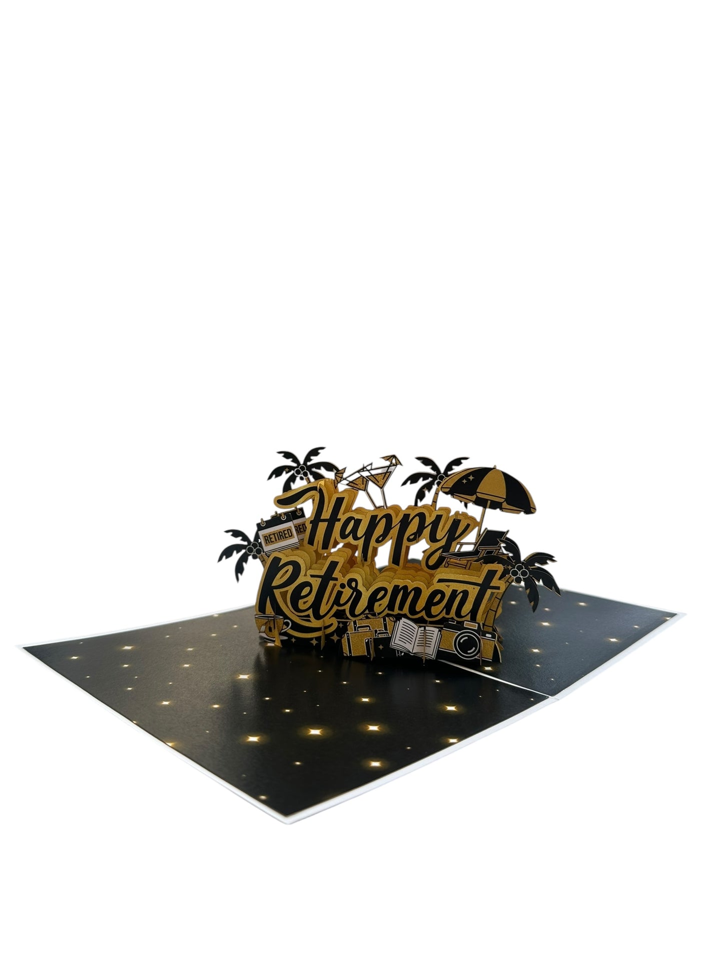 Happy Retirement Pop Up Card