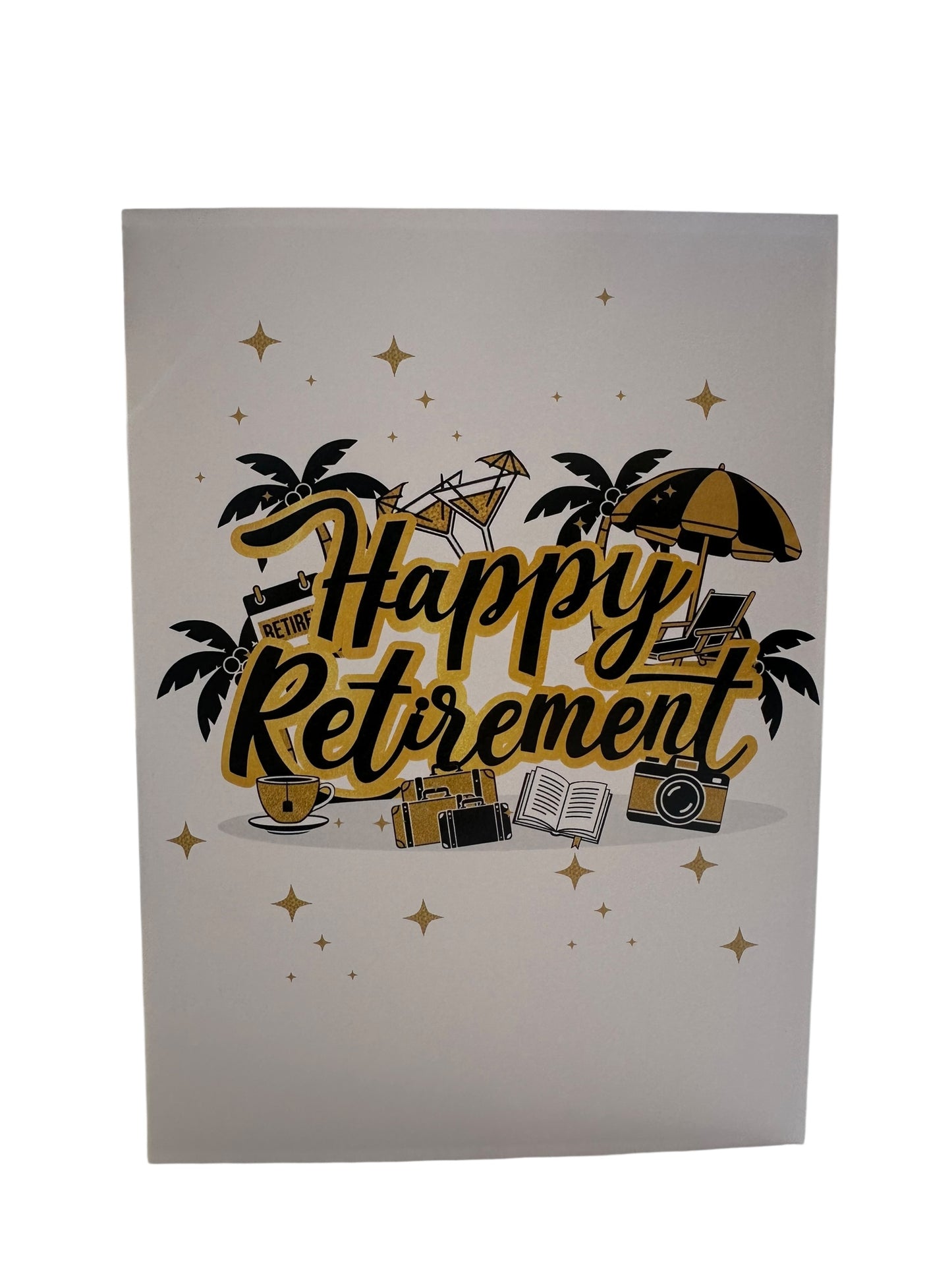 Happy Retirement Pop Up Card